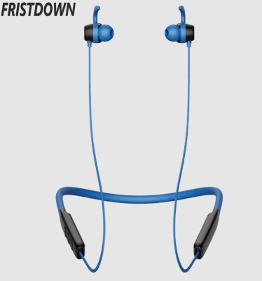FRISTDOWN NEO With LIFE Charge Technology 30 HOURS Playback Time Bluetooth Headset(Blue, Black, In the Ear)