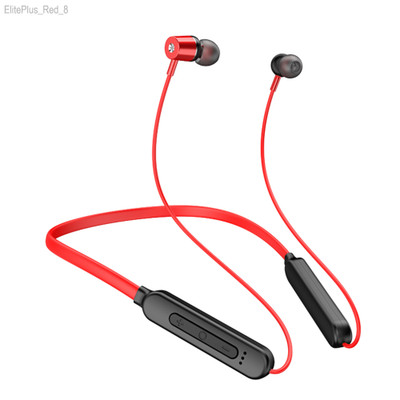Zusix Elite Plus - Voice Assistant Support with 48 Hours Music Time Wireless Neckband Bluetooth(Red, In the Ear)