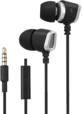 ASTRUM Stereo Earphones with in-Wire mic - EB290 Wired Headset(Black, In the Ear)