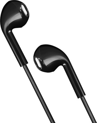 TEMPT Zip X1 in Ear Wired Ear Phones with Mic |13.6mm Powerful Driver for Stereo Audio Wired Headset(Black, In the Ear)
