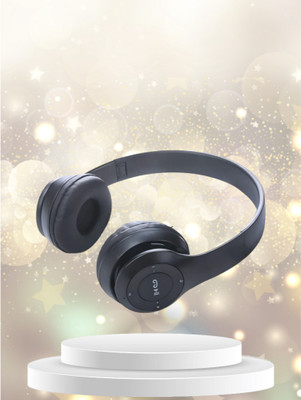 TWS Foldable Over-Ear Bass Boost Studio Sound_UF Bluetooth & Wired(Black, On the Ear)