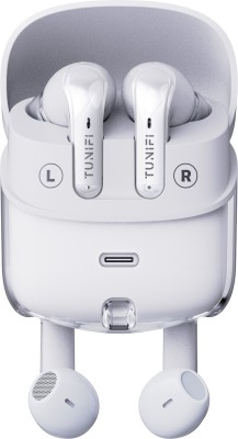 DigiClues Twain Couple TWS Earbuds 8D Stereo Audio With 48Hrs Playtime Headphone Bluetooth Headset(White, In the Ear)