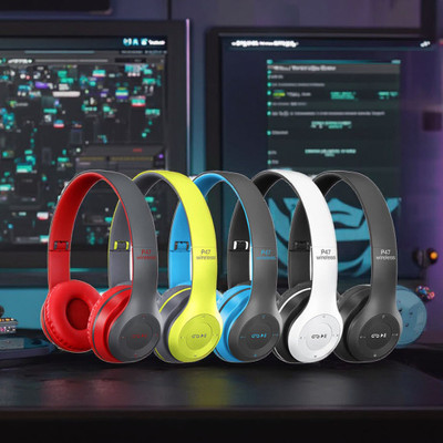 5SUPREME P47 Best Wireless Portable Bluetooth Headset xda25 Bluetooth(Multicolor, On the Ear)