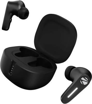 ZEBRONICS ZEB-SOUND BOMB 7 TWS earbuds with Smart App, ENC, Voice assistant, BT v5.2. Bluetooth Headset