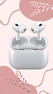 SAIBABA Pro 2 (2nd generation) Earbuds Type-C Fast Charge, ANC, 28 (USB-C) Bluetooth(White, In the Ear)