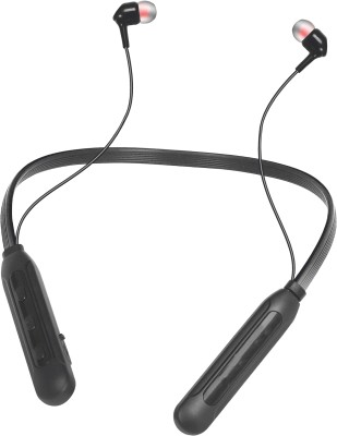 ZSIV Bluetooth 5.1 Neckband OxyAcoustics Technology & Noise Cancellation, Deep Bass Bluetooth Headset(Black, Enhanced Bass, Immersive LED Lights, In the Ear)