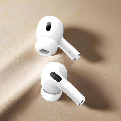 JQVA Earbuds Max Noise Cancelling Earbuds Bluetooth(White, True Wireless)