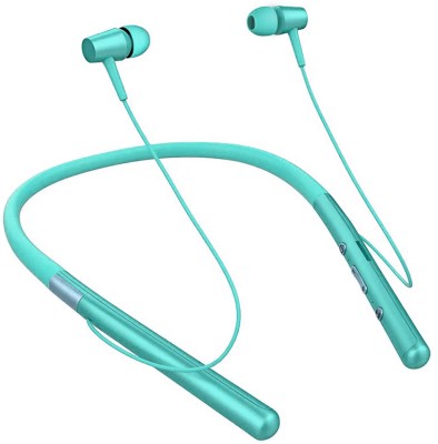 IZWI Wireless headphones Sports with sports headphones Headset tune bass headphones Bluetooth Headset(LITE GREEN, In the Ear)