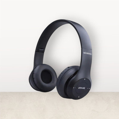 TWS Collapsible Bluetooth Headset featuring Bass Accuracy Plus_8S Bluetooth & Wired(Black, On the Ear)