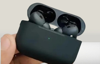 JQVA TWS Elite True Wireless Earbuds with LED Display – Pitch Black Bluetooth(Black, In the Ear)