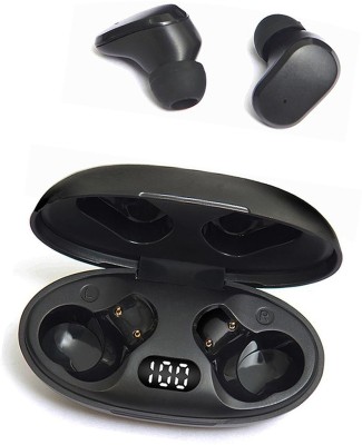 Chaebol A7 TWS Mini Earbuds Call Noise Reduction in-Ear for Sports, Gym, Cycling Etc Bluetooth Headset(Black, True Wireless)