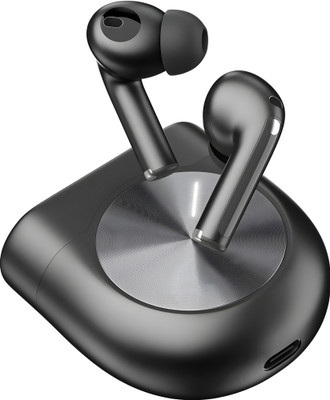XEWISS Master XR-50 With AI ENC for calls, 44 hours of Playback and Deep Bass-7 Bluetooth Gaming(Black, True Wireless)