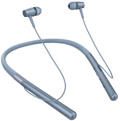IZWI wireless earphone deep bass headphone sports earbuds headset Bluetooth Headset(Grey, In the Ear)