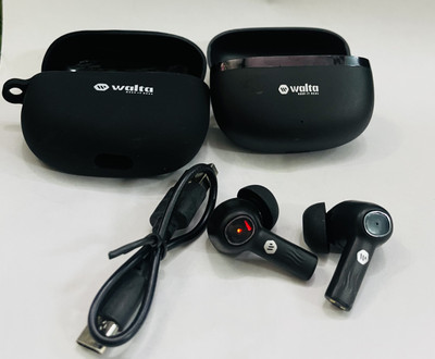 walta ANC Pro Bluetooth(Black, True Wireless)