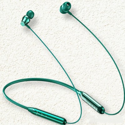 ROKAVO Top Selling Fashion Design neckband Headset Heavy Bass Earphones Headphones Bluetooth Gaming Headset(Green, In the Ear)
