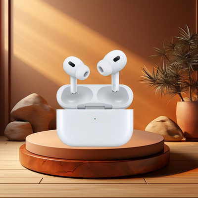 BeatFlow Airpro (2nd generation) BF191 Best premium quality -(USB-C) Bluetooth(White, On the Ear)