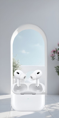 SANNO WORLD Noise Cancelling Bluetooth Earbuds with Hi-Fi Sound Bluetooth(White, True Wireless)