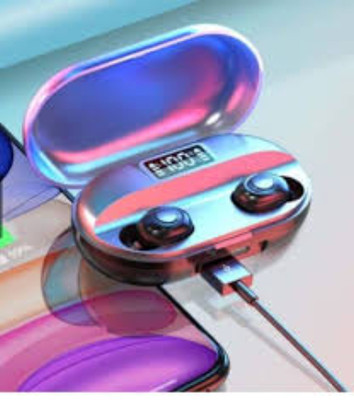 GUGGU TAE_355A_TWS T2 Wireless Earbuds Bluetooth Headset Bluetooth Gaming(Black, True Wireless)