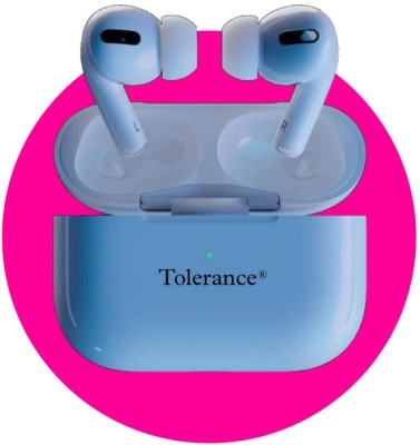 TOLERANCE ProPlus Joy with 13mm Drivers, Stereo Calls, 24Hrs Playtime,Fast Charging A29 Bluetooth Headset(White, In the Ear)