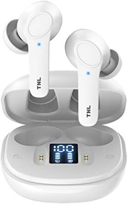 TNL Sur Pro Bluetooth Headset(White, True Wireless)