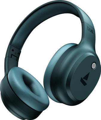 boAt Rockerz 421 Bluetooth Headphones w/ 40H Playtime,BEAST™ Mode (40ms), ENx,BT v5.4 Bluetooth(Bold Blue, On the Ear)