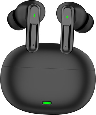 TOCSIN X38 TWS Earbuds with 60H Playtime, Quad Mic ENC, Type-C Fast Charging, IPX5 Bluetooth Gaming(Black, True Wireless)