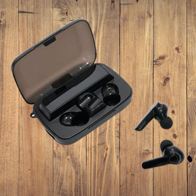 Clairbell TKU_570M_TWS M19 Wireless Earbuds Bluetooth Headset Bluetooth(Black, True Wireless)