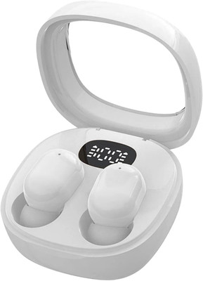 wazny TWS Bluetooth 5.3 Earbuds Wireless Bluetooth Earphones Touch Control Stereo Bluetooth(White, True Wireless)
