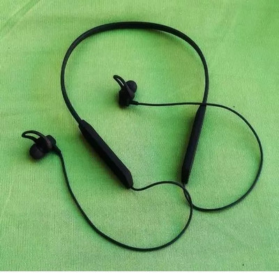 Wifton Earphones with mic Bluetooth Headset Bluetooth(Black, In the Ear)