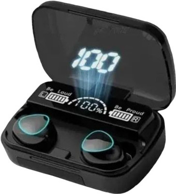 roxfire M10 TWS EarBuds Touch Control Bluetooth Headset. Bluetooth(Black, True Wireless)
