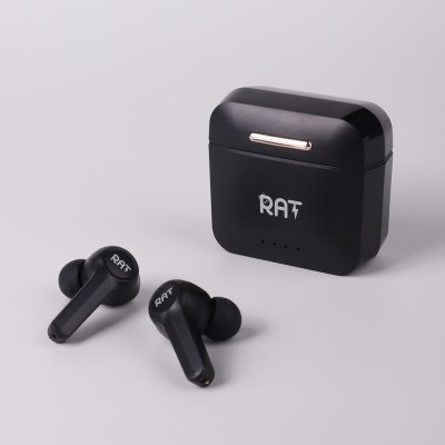 Rat Arrow Series Earbuds Bluetooth Gaming(Black, True Wireless)