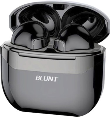 Blunt Air 1 True Wireless Earbuds |BT 5.1 HD Mic|24 H Playtime |IPX Waterproof Bluetooth Headset(Black, True Wireless)