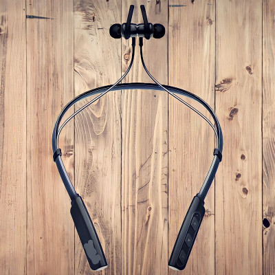 GPQ STORE Rokerz 235 Pro Wireless Bluetooth Neckband(0.456 Bluetooth(Black, In the Ear)