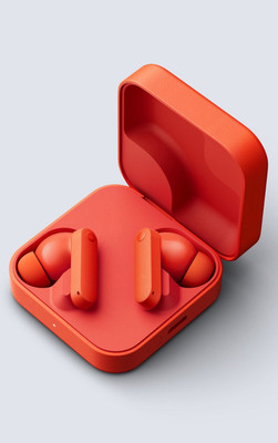 Life Like High Bass Sound TWS Earbuds Earphones With Mic Bluetooth(Orange, True Wireless)
