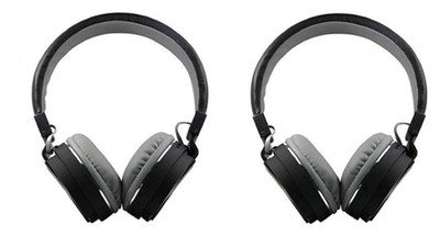 XITARA Foldable Bluetooth Wireless Headphones Bluetooth(Black, On the Ear)