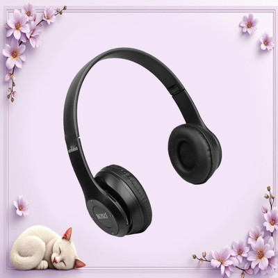 TABARET BEST PRICE P47 WIRELESS PORTABLE DAYNMIC DEEP BASS SOUND GAMING Bluetooth(Black, On the Ear)