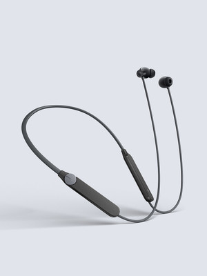 IZWI mf-07 Neckband Pro 48dB Active Noise Cancellation,Smart Design.37Hrs playtime Bluetooth Gaming(Grey, In the Ear)