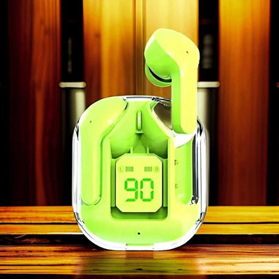 JKVMOBITECH MAX Ultrapods: Transparent TWS Earbuds, 30hrs Playtime, Bluetooth 5.3 78 Bluetooth(Multicolor, In the Ear)