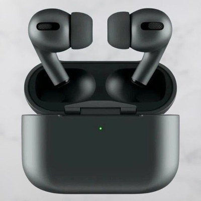 MMTELECOM Air Pods_Glossy Black 71 Bluetooth(Glossy Black, True Wireless)