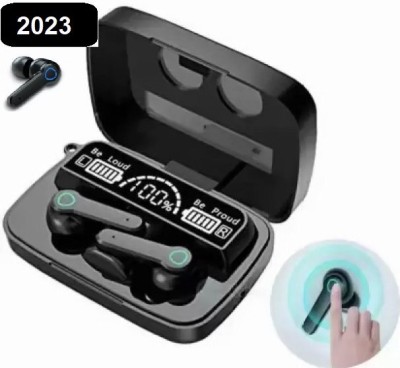GPTRADE M19 LED Display TWS Wireless Earbuds Bluetooth Headset Upto 48H ASAP Charge A1 Bluetooth Headset(Black, True Wireless)