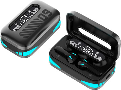 COREGENIX DM09 Earbud TWS |ENC & High Bass |Up to 30Hrs Playtime |Bluetooth V5.4|Quad Mics Bluetooth(Black, True Wireless)