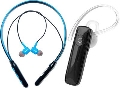 Lnsects bt b11 bluetooth headphone neckband combo Bluetooth Headset