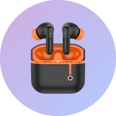 E EARBOUT SUPREME |Cinematic Spatial Audio|50 Hrs Battery Life|Low Latency TWS Earbuds Bluetooth Gaming(Black, True Wireless)