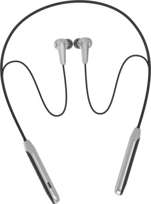 IZWI New 2023 ROCK MUSIC X30+Pro Neckband Wireless With Mic Headphones/Earphones Bluetooth Headset(Grey, In the Ear)