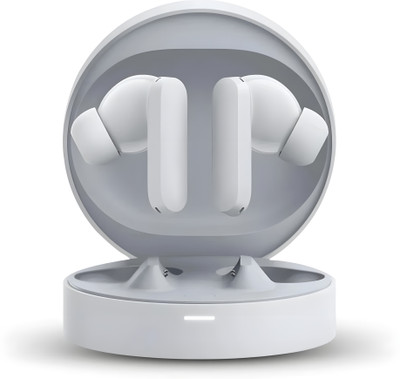 PIKPREE Superpods 2 with 150Hrs Payback Music, with ENC & 11.2mm Drivers, 50bB Earbuds-3 Bluetooth Gaming(White, In the Ear)