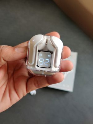 TECHMAZE M19/T6/M10/M28 Earbuds/TWS/buds 5.1 Bluetooth(White, In the Ear)