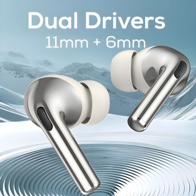 TOCSIN TS Buds 4 – Wireless Earbuds, 13mm Drivers, 39H Battery & Clear Sound -2 Bluetooth(White, True Wireless)