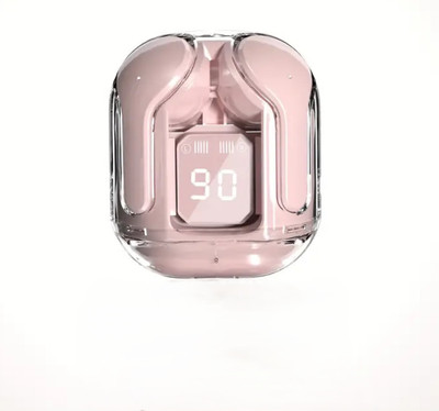 HOUSE OF SOUND NEWEST 2024|T12 MAX EARBUDS Bluetooth(Pink, True Wireless)