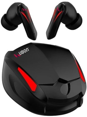 delphine Ubon Earbuds Ninja J-6 with Low latency Game mode, 36hr Playtime, Touch Controls Bluetooth Gaming Headset(Black, In the Ear)