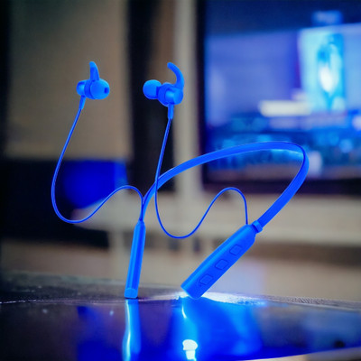GPQ STORE bluetooth headset .B32 Bluetooth(Blue, In the Ear)